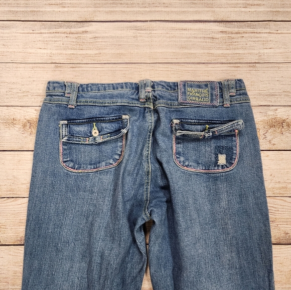 Vintage Marith Francois Girbaud Capris Cropped Jeans - Picture 5 of 8